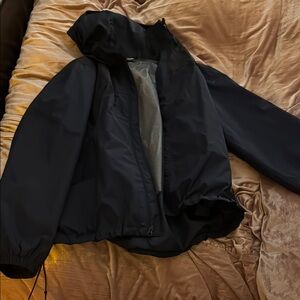 Northface Men's Black Hooded Rain Jacket XL